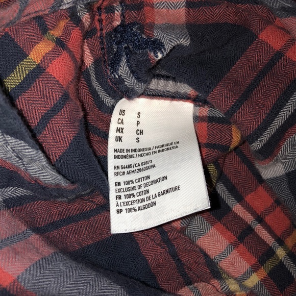 American Eagle Plaid Shirt - Picture 4 of 5